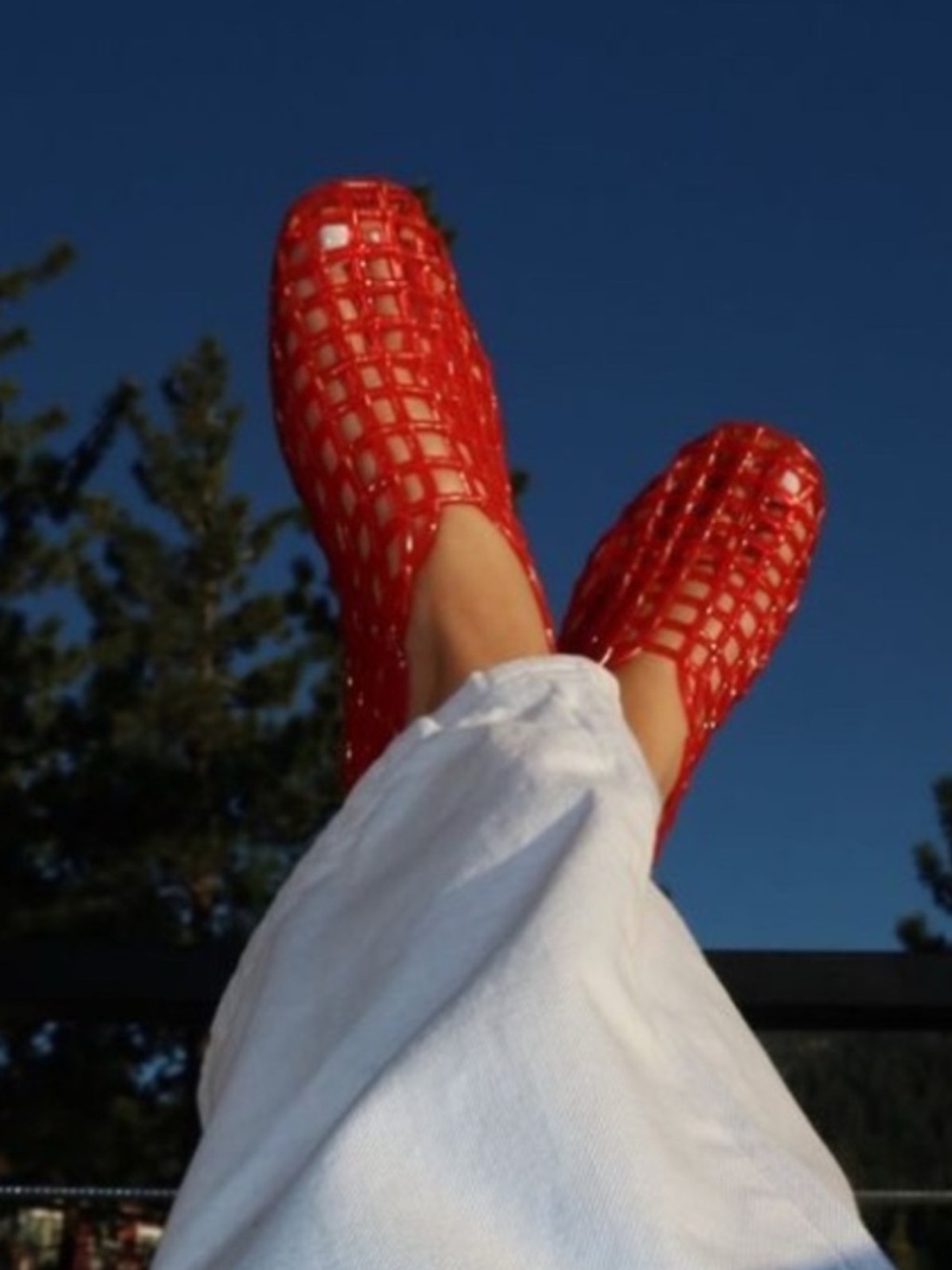 Yagelinna Woven Jelly Slip-On Women's Shoes
